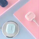 Airpods Pro Silicone Soft Earphone Cover Pink (C) Kryt AirPods 1/2