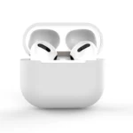 Airpods Pro Silicone Soft Earphone Cover White (C) Kryt AirPods 1/2