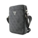 Guess PU 4G Triangle Logo Bag 8" Black