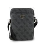 Guess PU 4G Triangle Logo Bag 8" Black