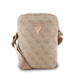 Guess PU 4G Triangle Logo Bag 8" Pink