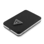 Guess PU Grained Triangle Logo MagSafe Powerbank 5000mAh Black
