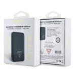 Guess PU Grained Triangle Logo MagSafe Powerbank 5000mAh Blue