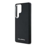 Karl Lagerfeld PU Saffiano Metal Logo and Frame Black Kryt Samsung Galaxy S25 Ultra