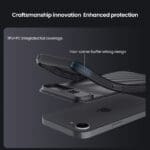 Nillkin CamShield PRO Apple Black Kryt iPhone 16e