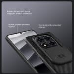 Nillkin CamShield PRO Black Kryt Xiaomi Redmi Note 14 Pro Plus 5G