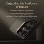 Nillkin Synthetic Fiber PRO Magnetic Black Kryt Samsung Galaxy S25 Ultra