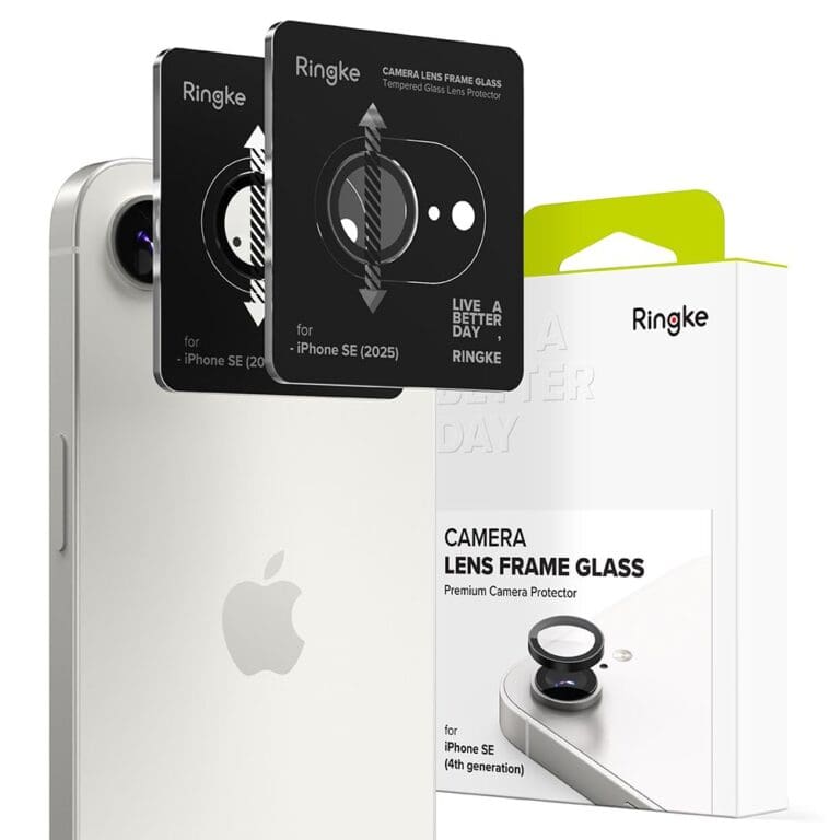 Ringke Camera Frame Protector 2-Pack Black iPhone 16e