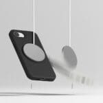 Ringke Silicone Magnetic MagSafe Black Kryt iPhone 16e