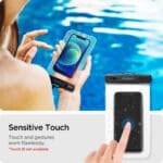 Spigen A601 Universal Waterproof 2-Pack Crystal Clear
