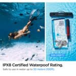 Spigen A601 Universal Waterproof Crystal Clear