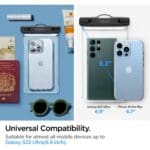 Spigen A601 Universal Waterproof Crystal Clear
