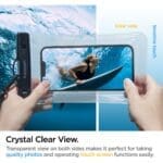 Spigen A610 Universal Waterproof Float Crystal Clear