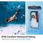 Spigen A610 Universal Waterproof Float Crystal Clear