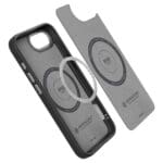 Spigen Enzo Aramid Mag MagSafe Matte Black Kryt iPhone 16e