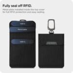 Spigen Faraday Cage Pouch Keyless Rfid Signal Blocker Black