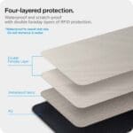 Spigen Faraday Cage Pouch Keyless Rfid Signal Blocker Black