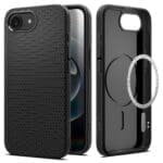 Spigen Liquid Air Mag MagSafe Matte Black Kryt iPhone 16e