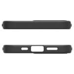 Spigen Liquid Air Mag MagSafe Matte Black Kryt iPhone 16e