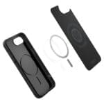 Spigen Liquid Air Mag MagSafe Matte Black Kryt iPhone 16e