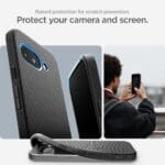 Spigen Liquid Air Matte Black Kryt Google Pixel 9A