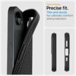Spigen Liquid Air Matte Black Kryt iPhone 16e