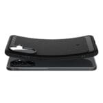 Spigen Rugged Armor Matte Black Kryt Samsung Galaxy A56 5G