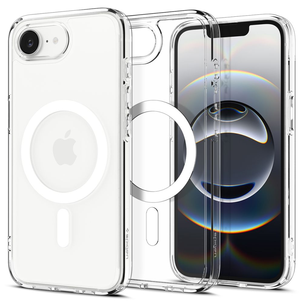 Spigen Ultra Hybrid Mag MagSafe White Kryt iPhone 16e