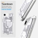 Spigen Ultra Hybrid Mag MagSafe Zero One White Kryt iPhone 16e