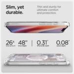 Spigen Ultra Hybrid Mag MagSafe Zero One White Kryt iPhone 16e