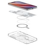 Spigen Ultra Hybrid Mag MagSafe Zero One White Kryt iPhone 16e
