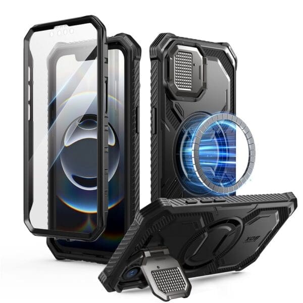 Supcase Iblsn Armorbox Mag MagSafe Black Kryt iPhone 16e