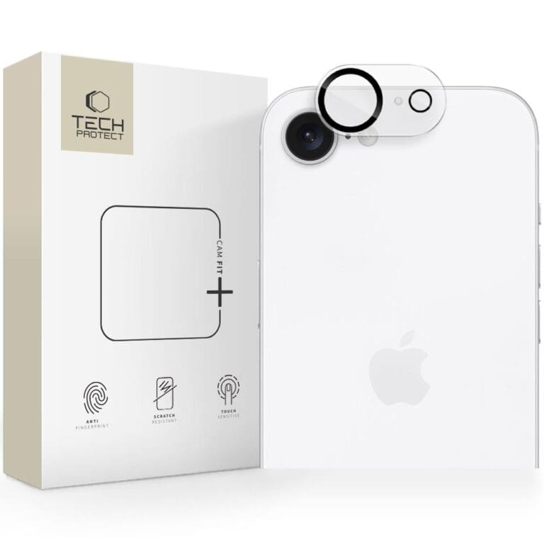 Tech-Protect Cam Fit+ Clear Kryt iPhone 16e