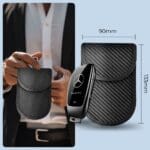 Tech-Protect Faraday Cage Klr100 Pouch Keyless Rfid Signal Blocker Carbon