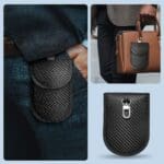 Tech-Protect Faraday Cage Klr100 Pouch Keyless Rfid Signal Blocker Carbon