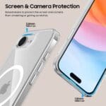 Tech-Protect Flexair Hybrid MagSafe Clear Kryt iPhone 16e