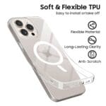 Tech-Protect Flexair MagSafe Clear Kryt iPhone 16e