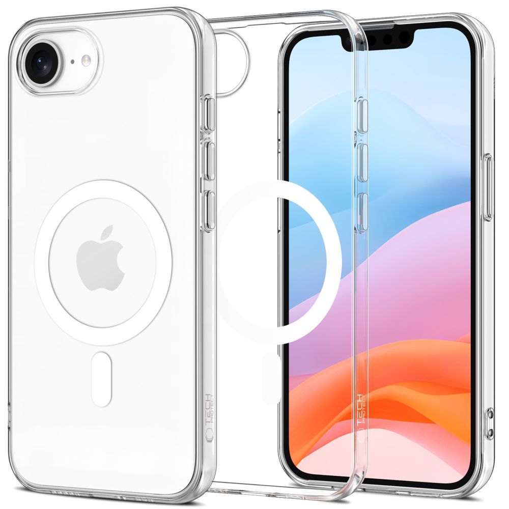 Tech-Protect Flexair MagSafe Clear Kryt iPhone 16e