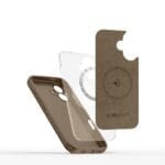 Tech-Protect Liquid Silicone MagSafe Chocolate Brown Kryt iPhone 16e