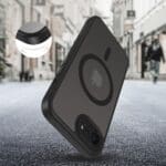 Tech-Protect Magcam MagSafe Matte Black Kryt iPhone 16e
