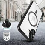Tech-Protect Magflex MagSafe Shiny Black Kryt iPhone 16e