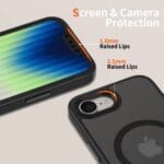 Tech-Protect Magmat MagSafe Matte Black Kryt iPhone 16e