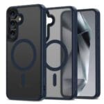 Tech-Protect Magmat MagSafe Matte Navy Kryt Samsung Galaxy S25