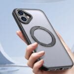 Tech-Protect Magring MagSafe Matte Black Kryt iPhone 16e