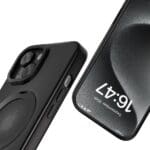 Tech-Protect Magring MagSafe Matte Black Kryt iPhone 16e