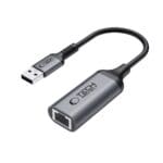 Tech-Protect Ultraboost Adapter Usb 3.0 To Ethernet Rj45 1000Mbps Black