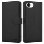 Tech-Protect Wallet Matte Black Kryt iPhone 16e