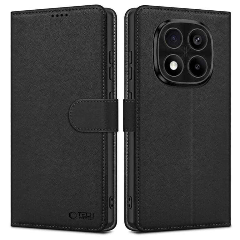 Tech-Protect Wallet Matte Black Kryt Xiaomi Redmi Note 14 Pro/14 Pro Plus/Poco X7 Pro 5G