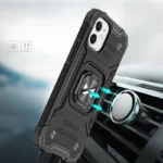 Wozinsky Ring Armor Black Kryt iPhone 14