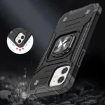 Wozinsky Ring Armor Black Kryt iPhone 14